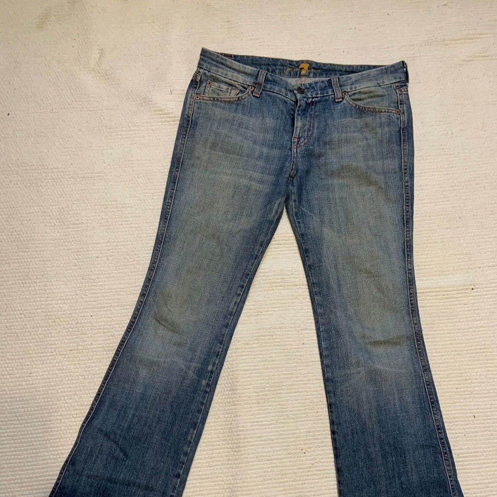 7 For All Mankind A pocket Wideleg/flares